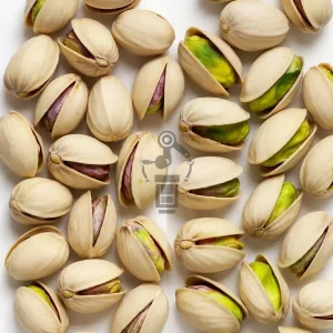 Mechanically opened pistachio characteristics